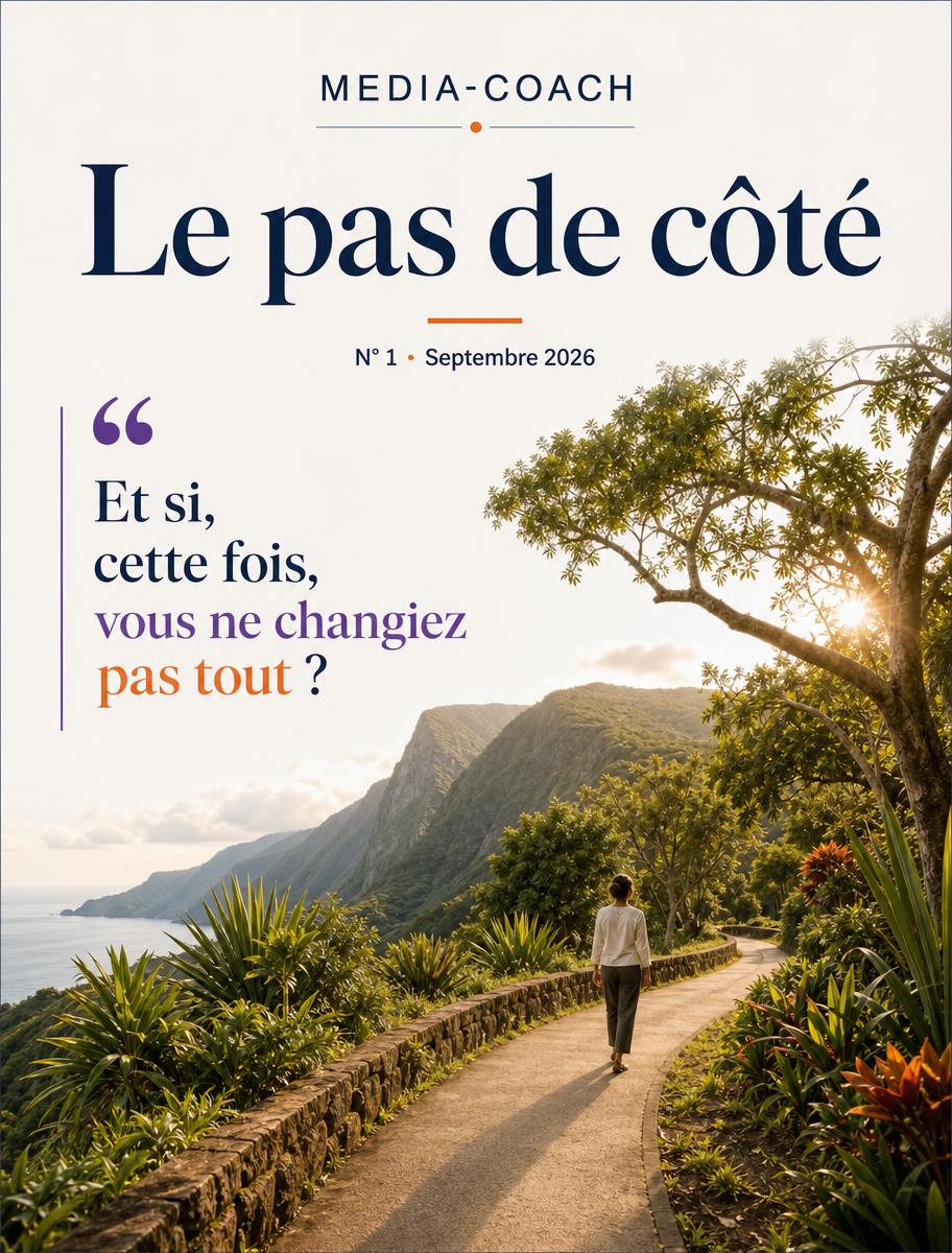 Couverture du premier numéro de la lettre Le pas de côté